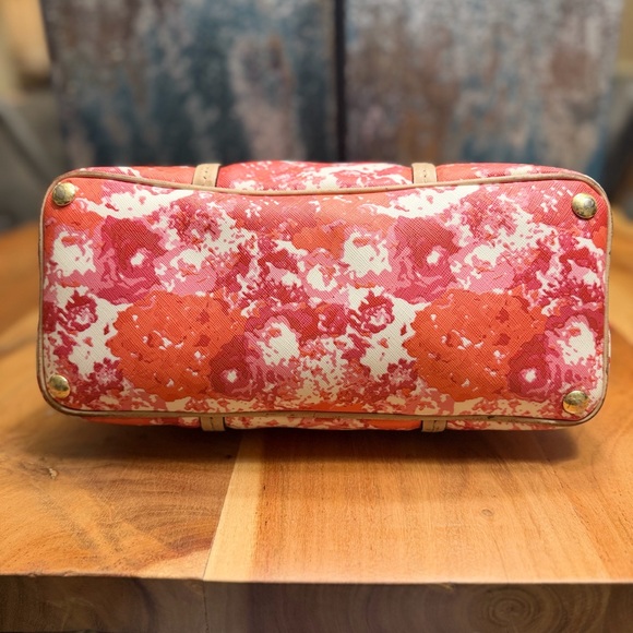 COACH 2014 Peyton Floral Cora Dome Satchel- RARE FIND! - Picture 8 of 14